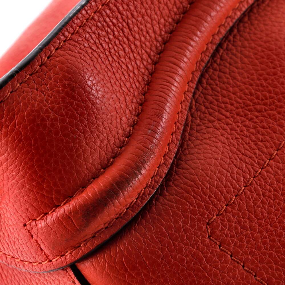 Celine Luggage Bag Grainy Leather Mini #224138C11B - Picture 6 of 7